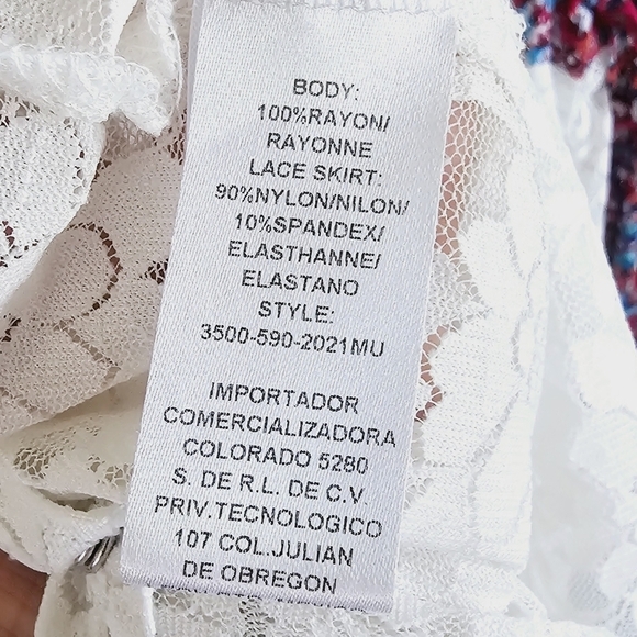 Roper Duster Crochet Ditzy Floral Print Button Up Cardigan Women's Size S - Picture 4 of 6